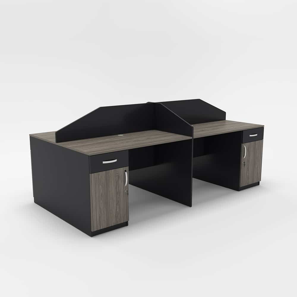 Cụm Bàn Làm Việc 4 Người-FCBNV25