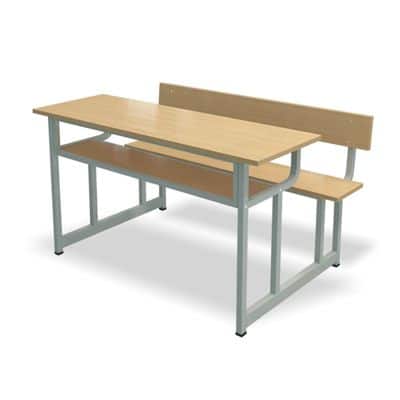 Bàn Học Sinh Liền Ghế Tựa Lưng F007
