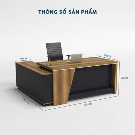 Bàn Giám Đốc 1m8 BGDF019