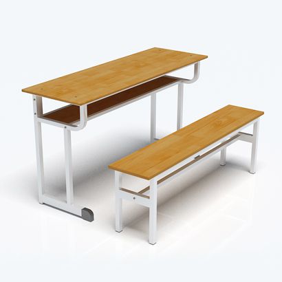 Bàn Ghế Học Sinh Gỗ Tự Nhiên F008