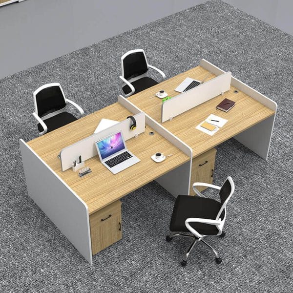 Cụm Bàn Làm Việc 4 Chỗ-CB2m4