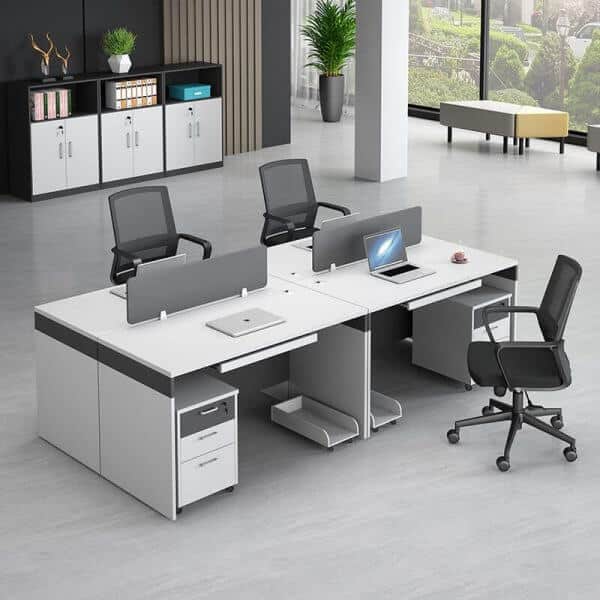Cụm Bàn Làm Việc 4 Chỗ-CB42