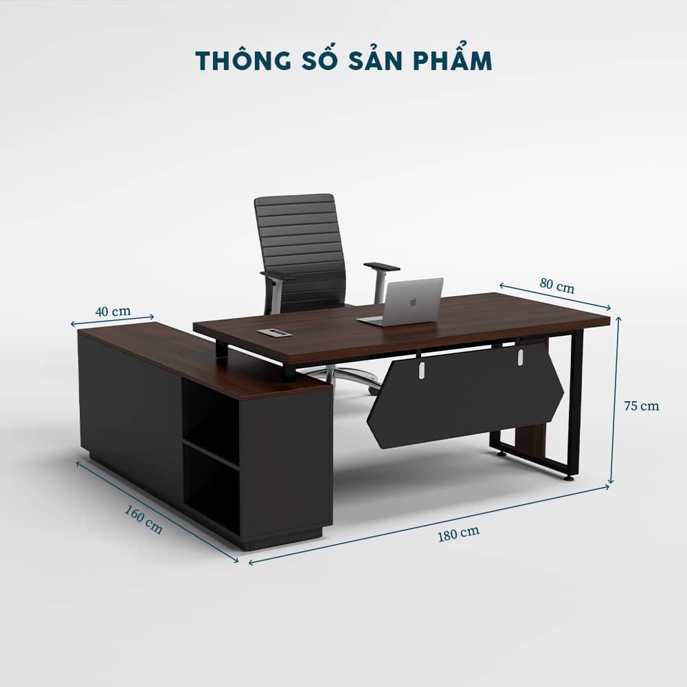 Bàn Giám Đốc 1m8 BGDF004 - Ảnh 2