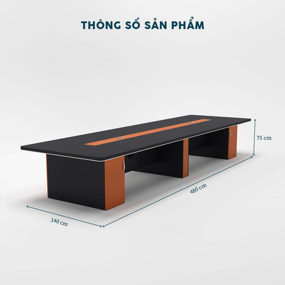 Bàn Họp Dài 4m8 BHF14-4814 - Ảnh 4
