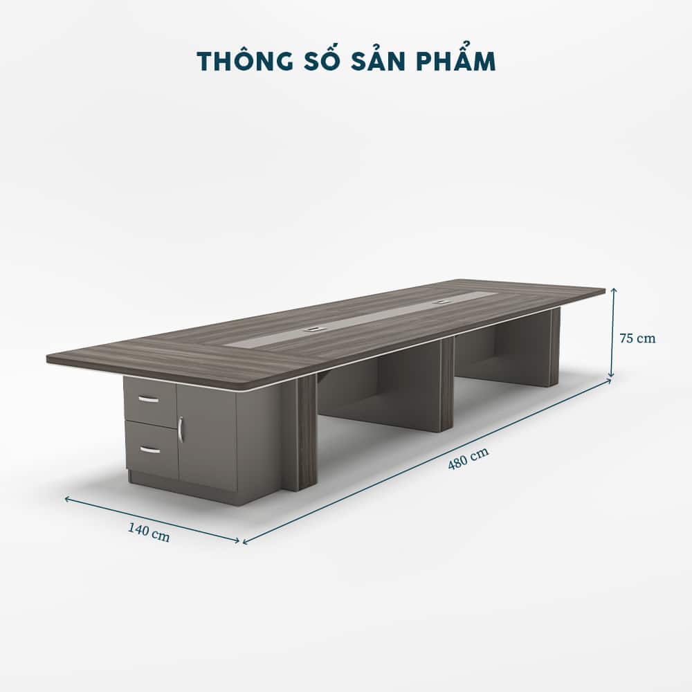 Bàn Họp 4m8 BHF18-4814 - Ảnh 2