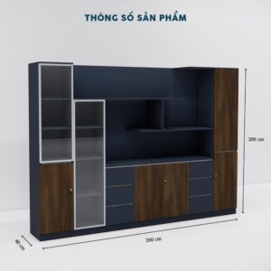 Tủ Giám Đốc 2m8 TGDF019