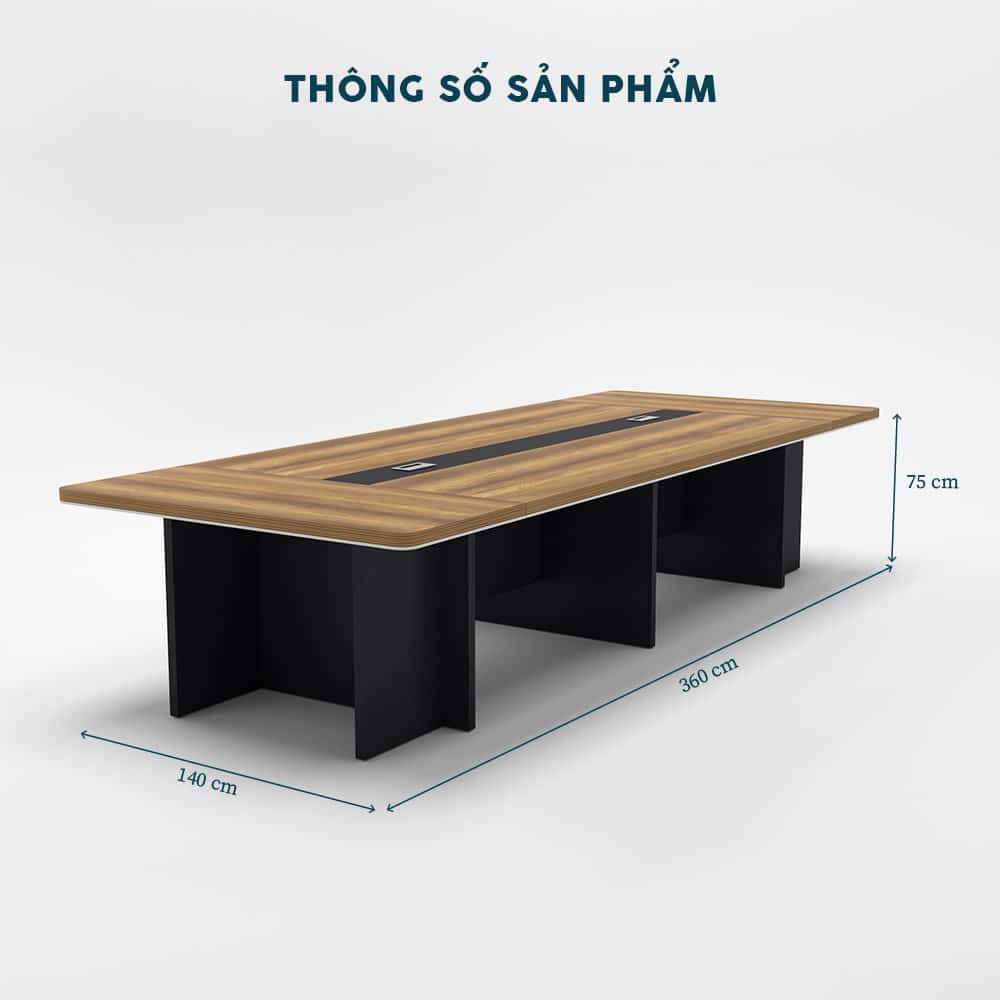 Bàn Họp 3m6 BHY20-3614 - Ảnh 2