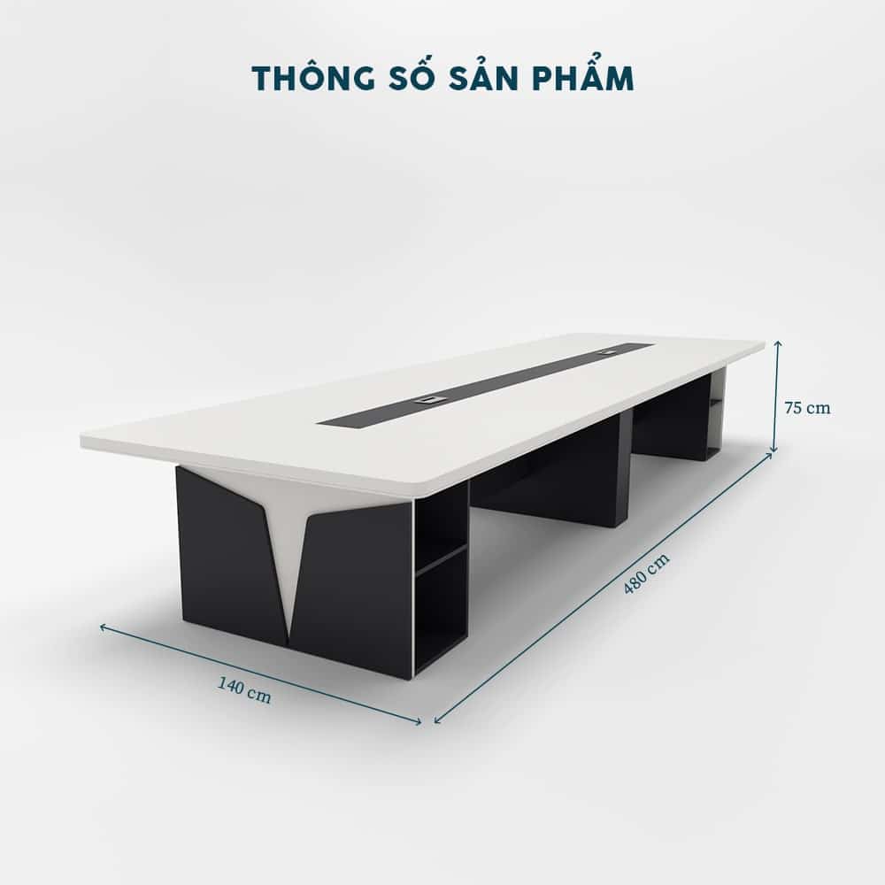 Bàn Họp 4m8 BHF08-4812 - Ảnh 2