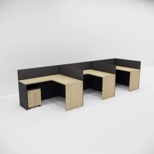 Cụm Bàn Làm Việc 3 Người-FCBNV61