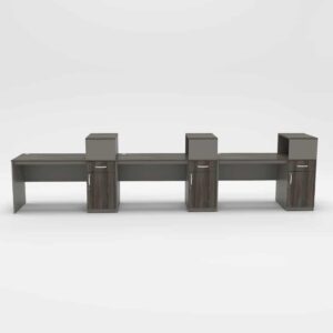 Cụm bàn làm việc 3 người-FCBNV15