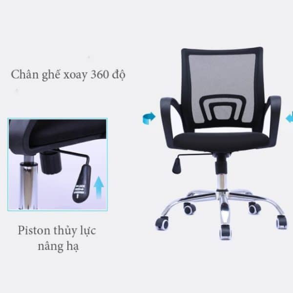 Ghế xoay văn phòng giá rẻ GXF4005 - Ảnh 2
