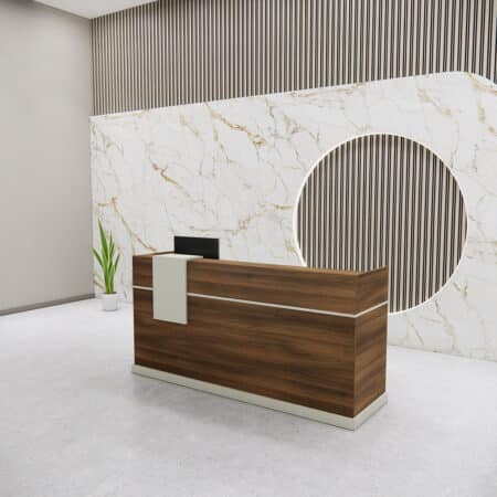 Quầy Lễ Tân 2m-QLTF2m - Ảnh 4