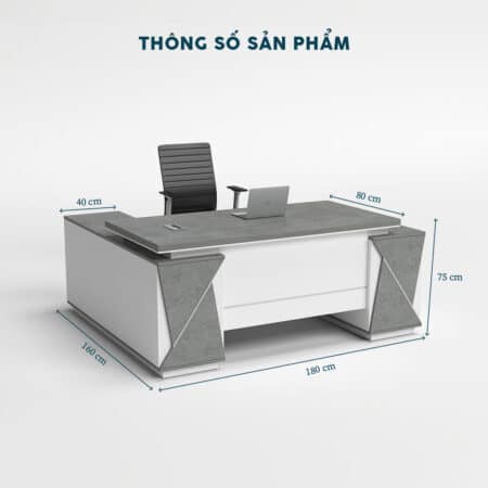Bàn Giám Đốc 1m8 BGDF013 - Ảnh 4