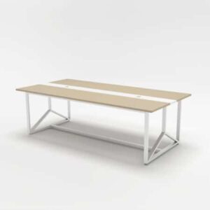 Bàn Họp Chân Sắt 2m4 BHF07-2412