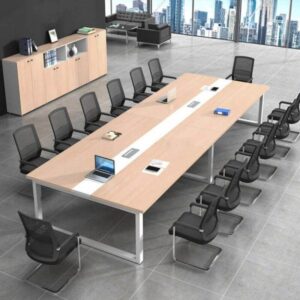 Bàn Họp Chân Sắt 3m6-BHF14