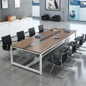 Bàn Họp Chân Sắt 2m4 -BHF21
