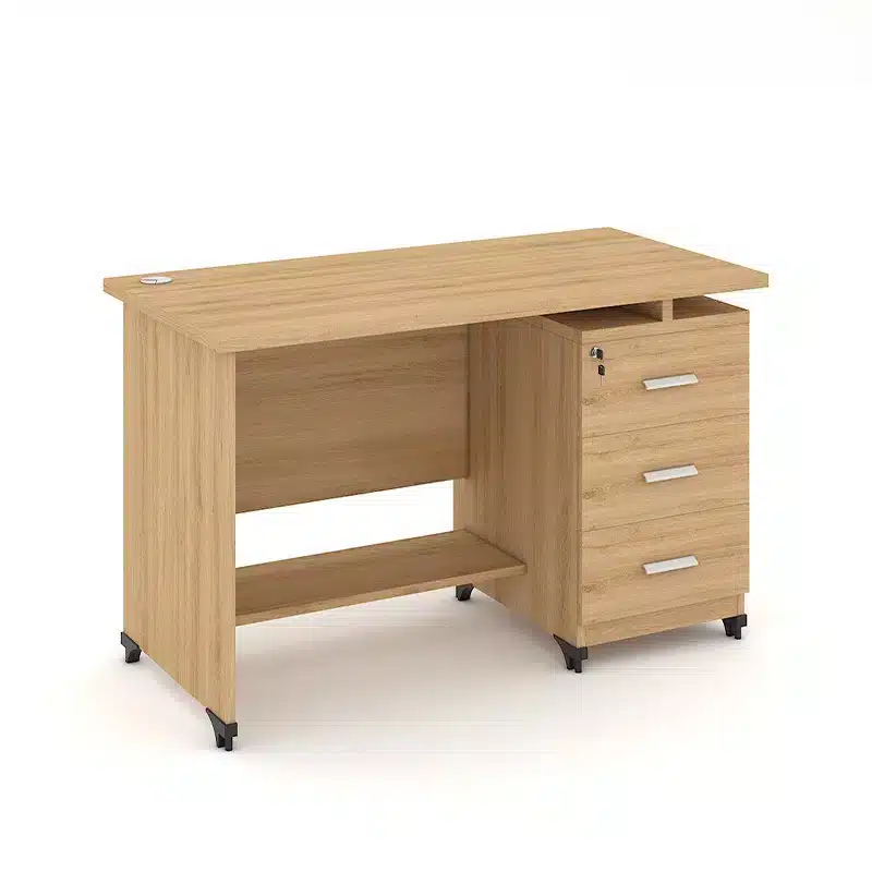 Bàn làm việc 1m2 hộc liền-B110 - Ảnh 5