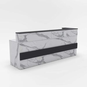 Quầy Lễ Tân Giả Đá 2m4-QLTF2m4
